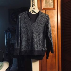 Danskin lightweight reversible hoodie